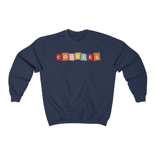 Cookies Color Block Gildan 18000 Unisex Heavy Blend™ Crewneck Sweatshirt