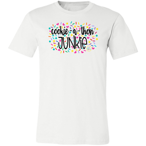 (a) Cookie-a-thon Junkie 3001 Unisex Short-Sleeve Tee