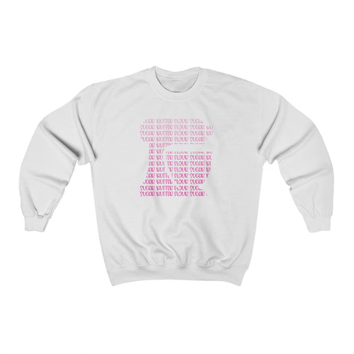 Pink Ombre Kitchen Mixer Unisex Heavy Blend™ Crewneck Sweatshirt