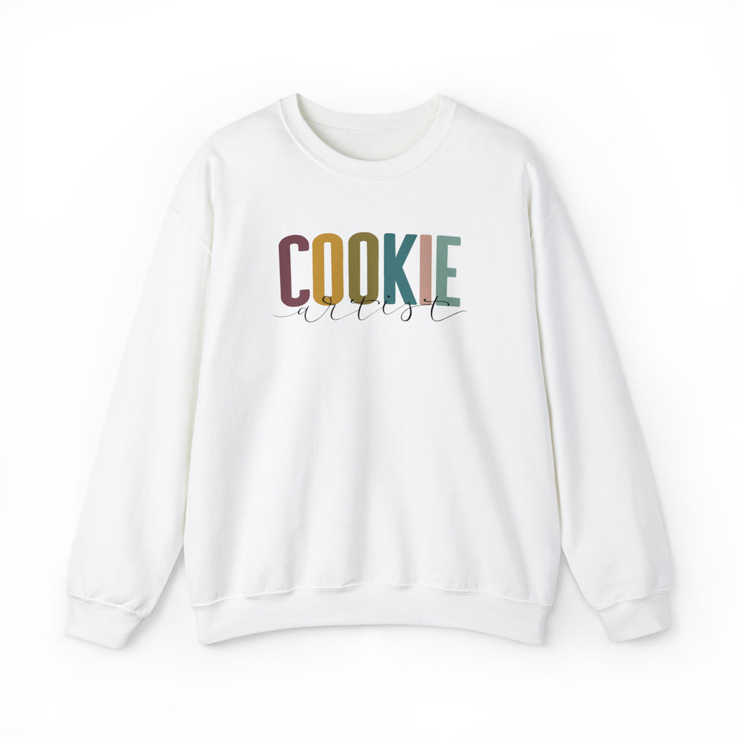 (b) Cookie Artist Dark Dusty Black Sweatshirt