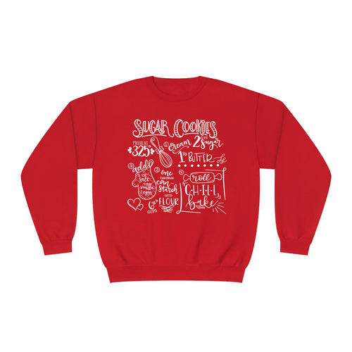 Sugar Cookie Recipe Sweatshirt (sub)