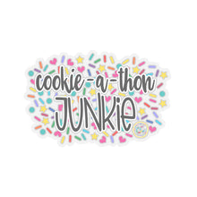 Load image into Gallery viewer, (a) Cookie-a-thon Junkie Kiss-Cut Sticker