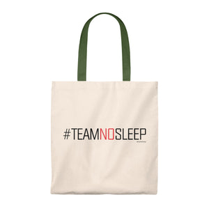 Team No Sleep Tote Bag - Vintage