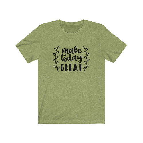 Make Today Great Bella+Canvas 3001 Unisex Jersey Short Sleeve Tee