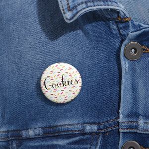 Cookies with Sprinkles Pin Button