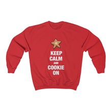 Load image into Gallery viewer, Keep Calm and Cookie On Unisex Heavy Blend™ Crewneck Sweatshirt