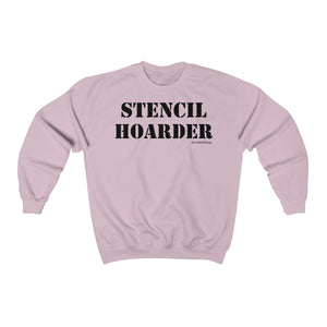 Stencil Hoarder Unisex Heavy Blend Crewneck Sweatshirt