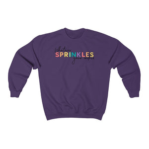 (b) Whatever Sprinkles Your Cookies Sweatshirt