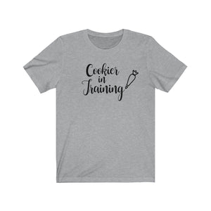 (a) Cookier in Training Cookie Bella+Canvas 3001 Unisex Jersey Short Sleeve Tee