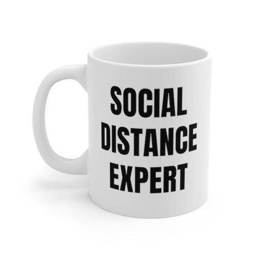 Social Distance Expert Mug 11oz