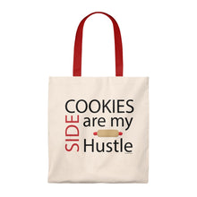 Load image into Gallery viewer, Cookies are my Side Hustle Tote Bag - Vintage
