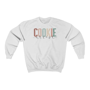 (b) Cookie Artist Dusty Black Unisex Heavy Blend™ Crewneck Sweatshirt