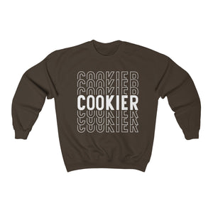 (a) Cookier Repeating Unisex Heavy Blend™ Crewneck Sweatshirt