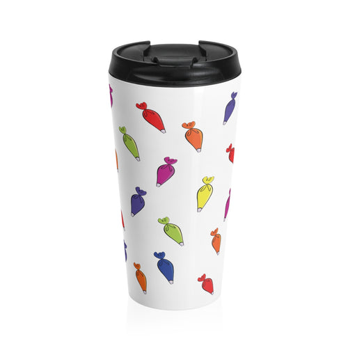 Piping Bag Stainless Steel Travel Mug