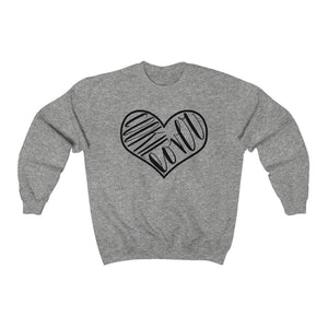 (a) Cookie Lover Unisex Heavy Blend™ Crewneck Sweatshirt
