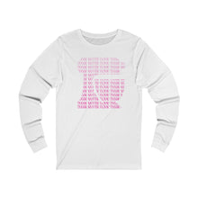 Load image into Gallery viewer, Pink Ombre Kitchen Mixer Bella+Canvas 3501 Unisex Jersey Long Sleeve Tee