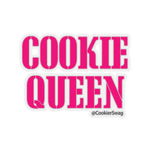 Load image into Gallery viewer, Cookie Queen Pink Kiss-Cut Sticker