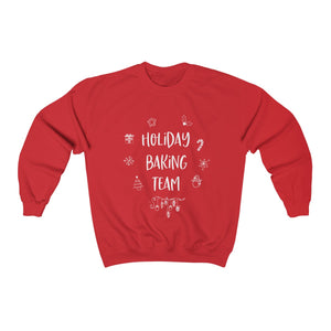 Holiday Baking Team Ornaments Unisex Heavy Blend™ Crewneck Sweatshirt