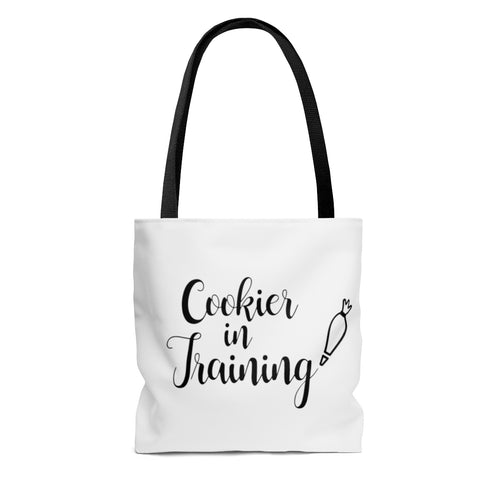 (a) Cookier in Training AOP Tote Bag