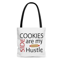 Load image into Gallery viewer, Cookies are my Side Hustle AOP Tote Bag
