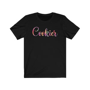 Cookier Watercolor Bella+Canvas 3001 Unisex Jersey Short Sleeve Tee