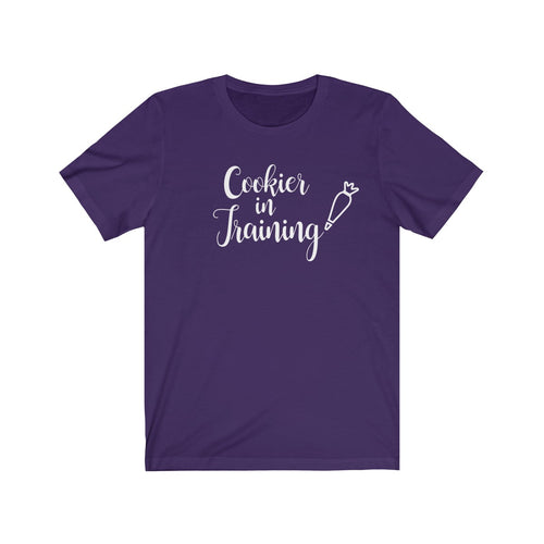 (a) Cookier in Training Cookie Bella+Canvas 3001 Unisex Jersey Short Sleeve Tee