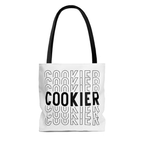 (a) Cookier Repeating AOP Tote Bag