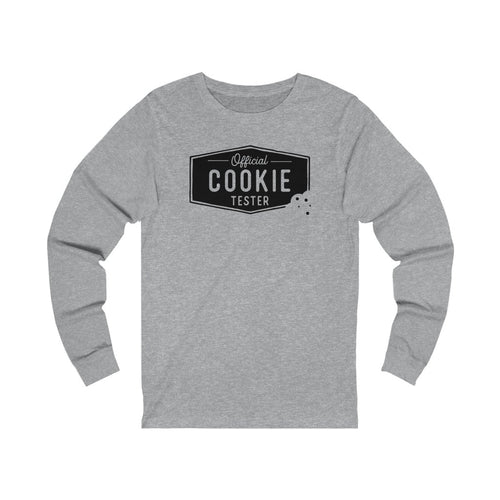 Official Cookie Tester Unisex Jersey Long Sleeve Tee