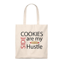 Load image into Gallery viewer, Cookies are my Side Hustle Tote Bag - Vintage