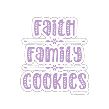Load image into Gallery viewer, Faith Family Cookies Kiss-Cut Sticker