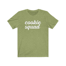 Load image into Gallery viewer, (a) Cookie Squad Bella+Canvas 3001 Unisex Jersey Short Sleeve Tee
