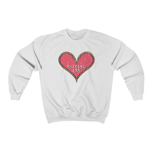 Made With Love Pink Heart Sweatshirt