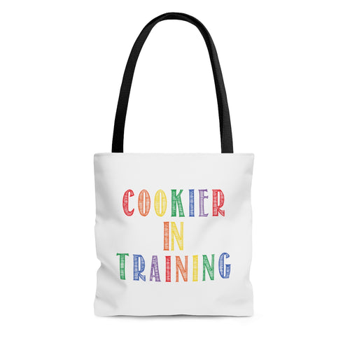 (a) Cookier in Training-Color AOP Tote Bag