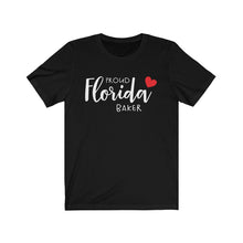 Load image into Gallery viewer, Proud Florida Baker Bella+Canvas 3001 Unisex Jersey Short Sleeve Tee