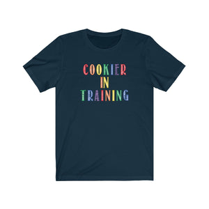 (a) Cookier in Training-Color Cookie Bella+Canvas 3001 Unisex Jersey Short Sleeve Tee