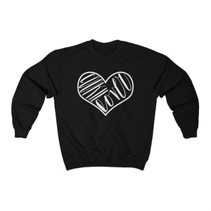 (a) Cookie Lover Unisex Heavy Blend™ Crewneck Sweatshirt