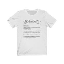 Load image into Gallery viewer, (b) Cookier Recipe Short Sleeve Tee