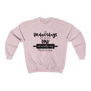 (a) On Wednesdays We Wear Pink Unisex Heavy Blend™ Crewneck Sweatshirt