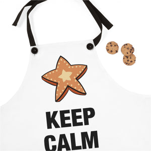 Keep Calm and Cookie On Apron