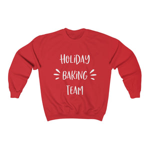 Holiday Baking Team(3) Unisex Heavy Blend™ Crewneck Sweatshirt