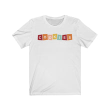 Load image into Gallery viewer, Cookies-Color Block Bella+Canvas 3001Unisex Jersey Short Sleeve Tee