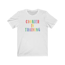 Load image into Gallery viewer, (a) Cookier in Training-Color Cookie Bella+Canvas 3001 Unisex Jersey Short Sleeve Tee