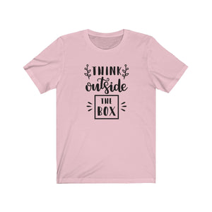 Think Outside the Box Bella+Canvas 3001 Unisex Jersey Short Sleeve Tee