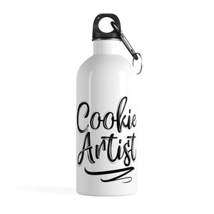 Cookie Artist Stainless Steel Water Bottle