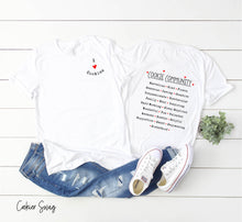 Load image into Gallery viewer, I Love Cookies/Cookie Community Bella+Canvas 3001 Unisex Jersey Short Sleeve Tee