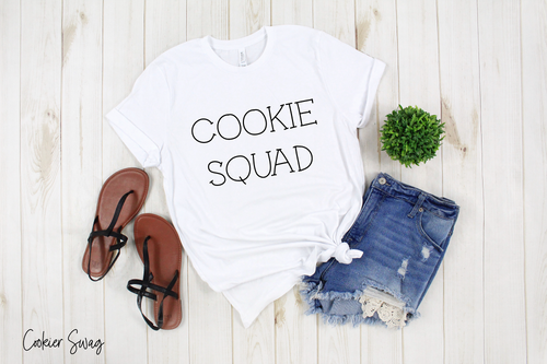 Cookie Squad Bella+Canvas 3001 Unisex Jersey Short Sleeve Tee