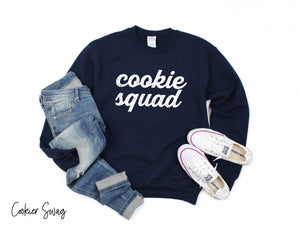 (a) Cookie Squad Unisex Heavy Blend™ Crewneck Sweatshirt