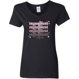 Manifest Ladies V-Neck T-Shirt