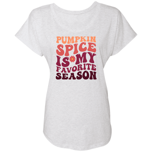 Pumpkin Spice Is My Favorite Season Dolman Sleeve