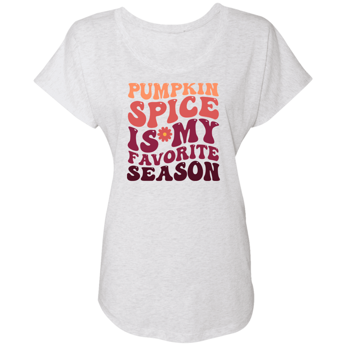Pumpkin Spice Is My Favorite Season Dolman Sleeve